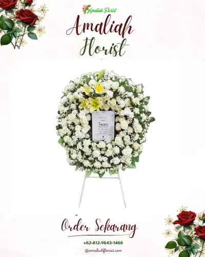 Krans Bunga Duka Cita di Cilangari